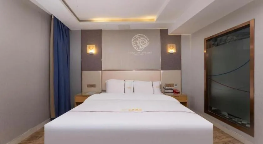 Bed in Shell Hotel Jiangsu Kunshan Lujia Town Youyi Road