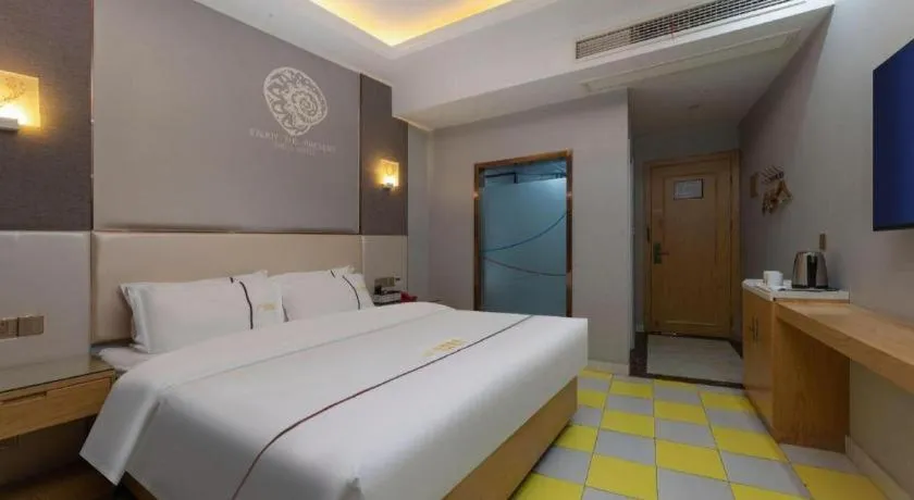 Bed in Shell Hotel Jiangsu Kunshan Lujia Town Youyi Road