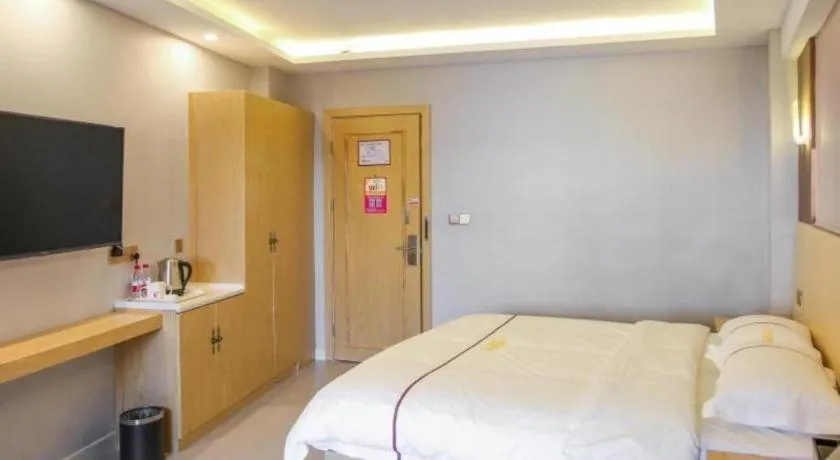 Bed in Shell Hotel Jiangsu Kunshan Lujia Town Youyi Road