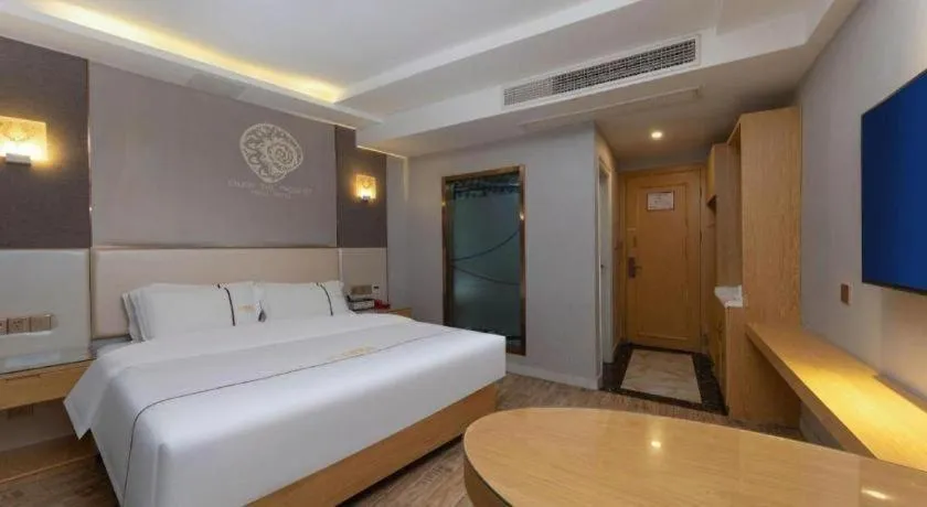Bed in Shell Hotel Jiangsu Kunshan Lujia Town Youyi Road