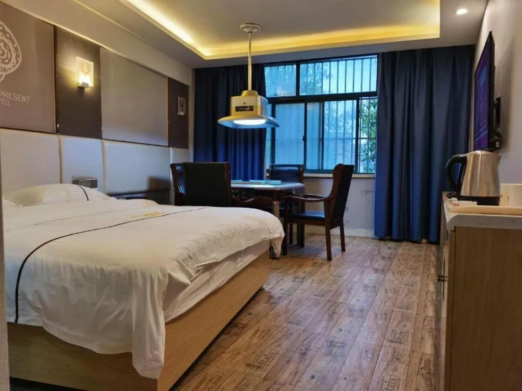 Bed in Shell Hotel Jiangsu Kunshan Lujia Town Youyi Road