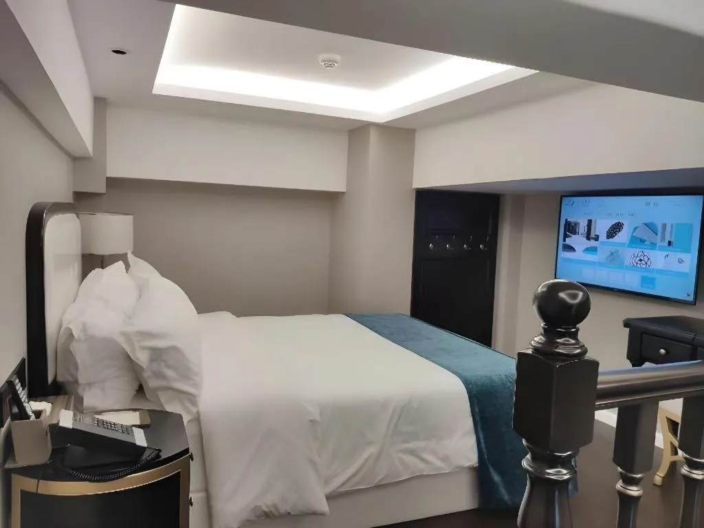 Bed in GEM Hotel Chengdu Chunxi Road Taiguli