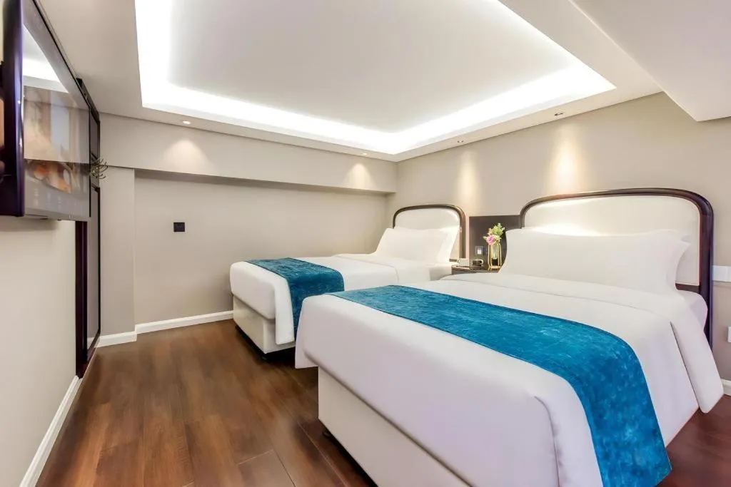 Bed in GEM Hotel Chengdu Chunxi Road Taiguli