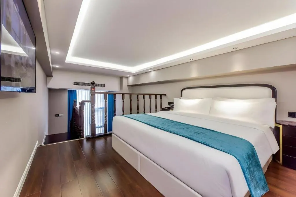 Bed in GEM Hotel Chengdu Chunxi Road Taiguli