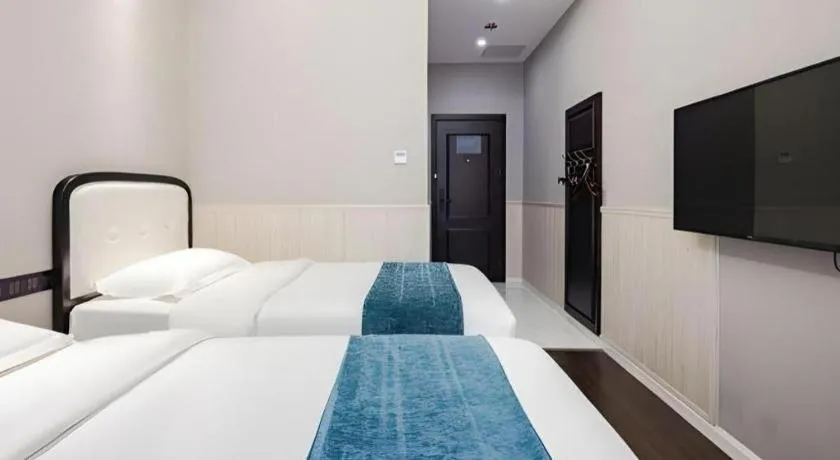 Bed in GEM Hotel Chengdu Chunxi Road Taiguli