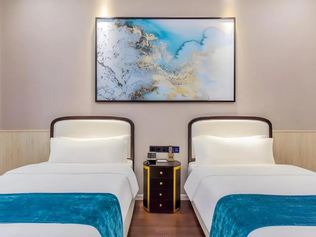 Bed in GEM Hotel Chengdu Chunxi Road Taiguli