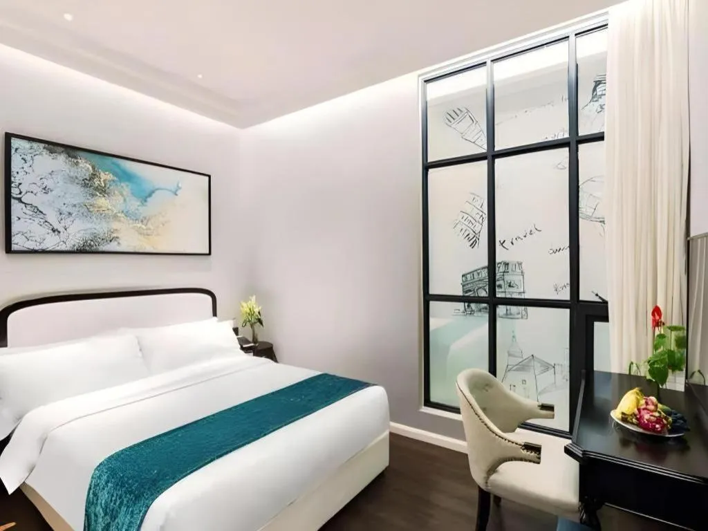 Bed in GEM Hotel Chengdu Chunxi Road Taiguli