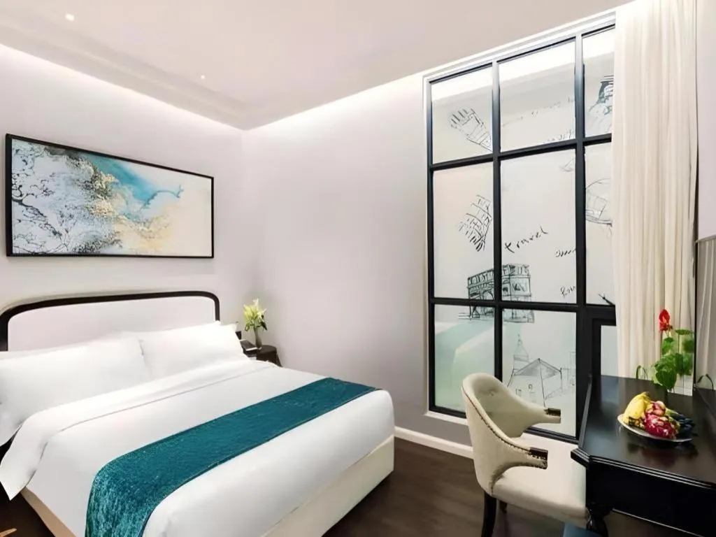 Bed in GEM Hotel Chengdu Chunxi Road Taiguli