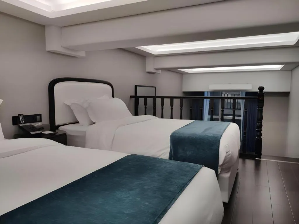 Bed in GEM Hotel Chengdu Chunxi Road Taiguli