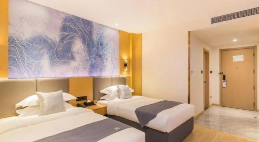 Bed in GreenTree Eastern Hotel Tianjin Dongli Development Zone Xinli Metro Station