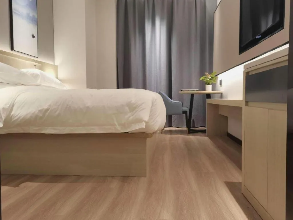 Bed in VX Hotel Hubei Wuhan Hongshan District 1st Guanggu Road