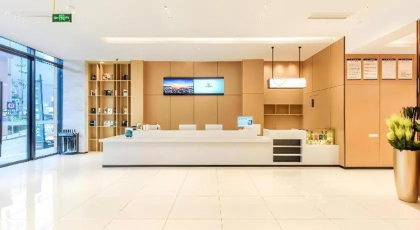 Bed in City Comfort Inn Chongqing Pengshui Yujing Jiangshan