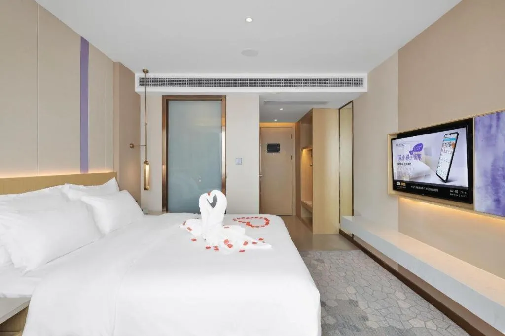 Bed in Lavande Hotel Guangzhou Quzhuang Metro Station