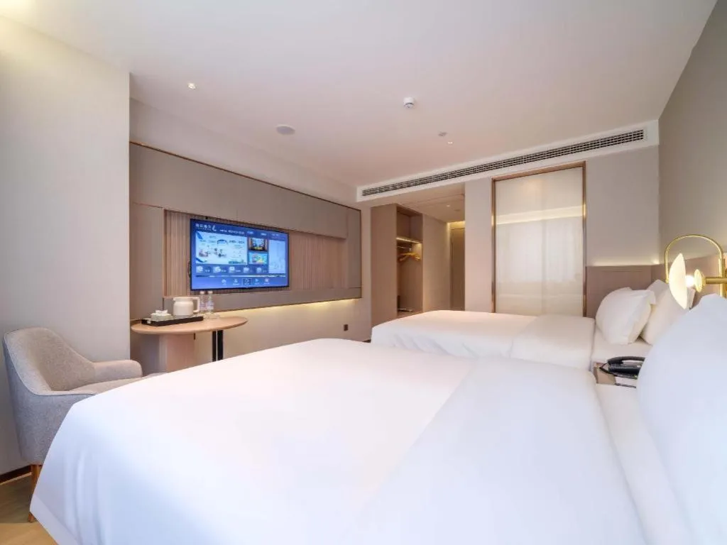 Bed in Lavande Hotel Guangzhou Quzhuang Metro Station