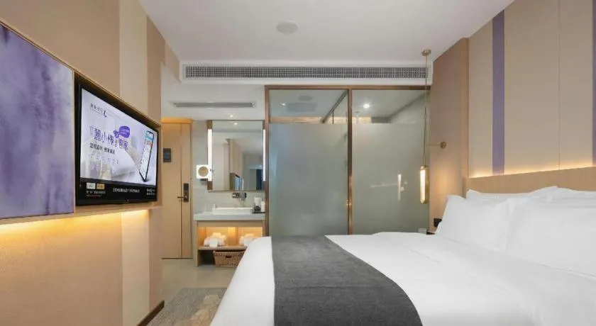 Bed in Lavande Hotel Guangzhou Quzhuang Metro Station
