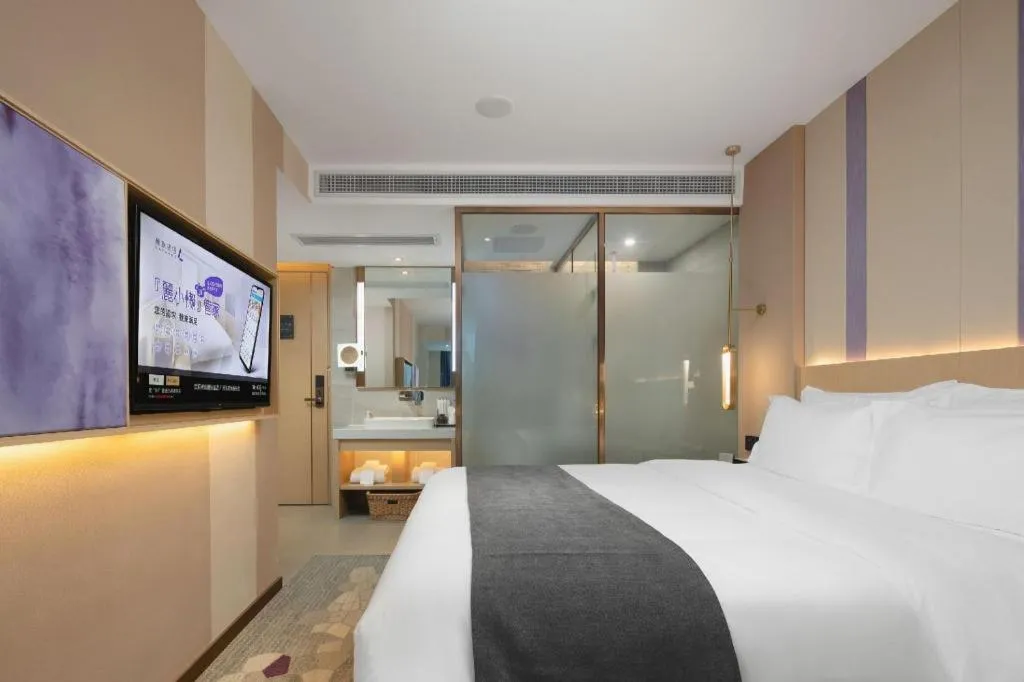 Bed in Lavande Hotel Guangzhou Quzhuang Metro Station