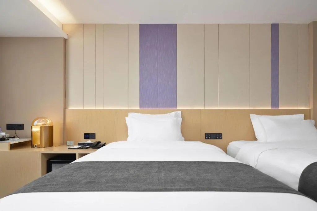 Bed in Lavande Hotel Guangzhou Quzhuang Metro Station