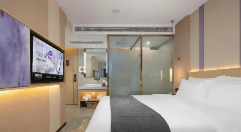 Bed in Lavande Hotel Guangzhou Quzhuang Metro Station