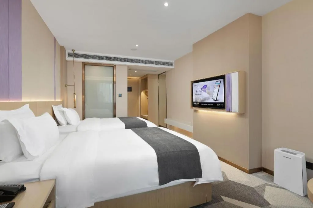 Bed in Lavande Hotel Guangzhou Quzhuang Metro Station
