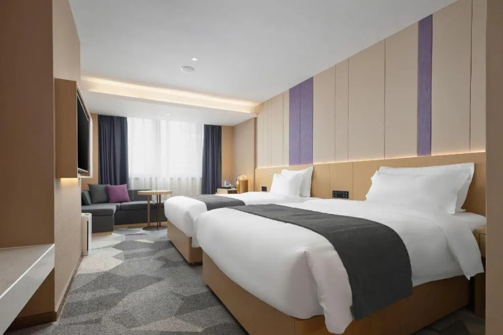 Bed in Lavande Hotel Guangzhou Quzhuang Metro Station