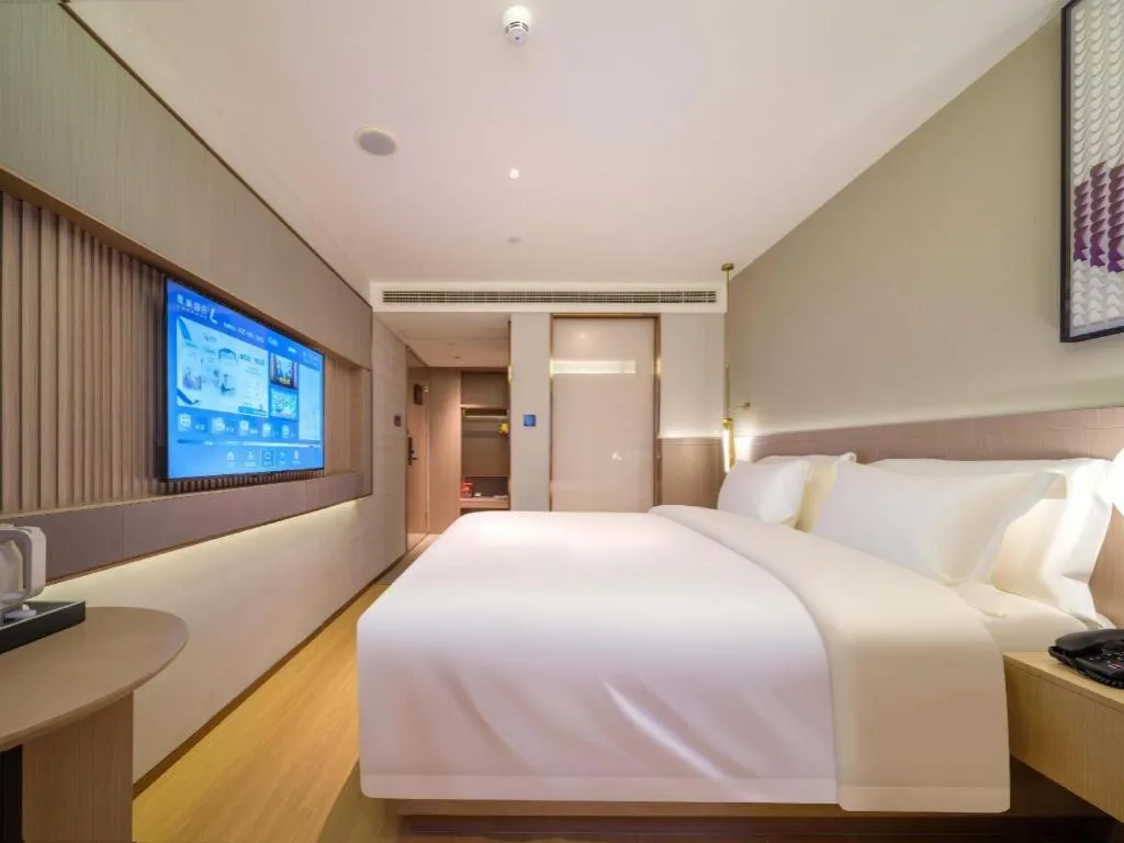 Bed in Lavande Hotel Guangzhou Quzhuang Metro Station