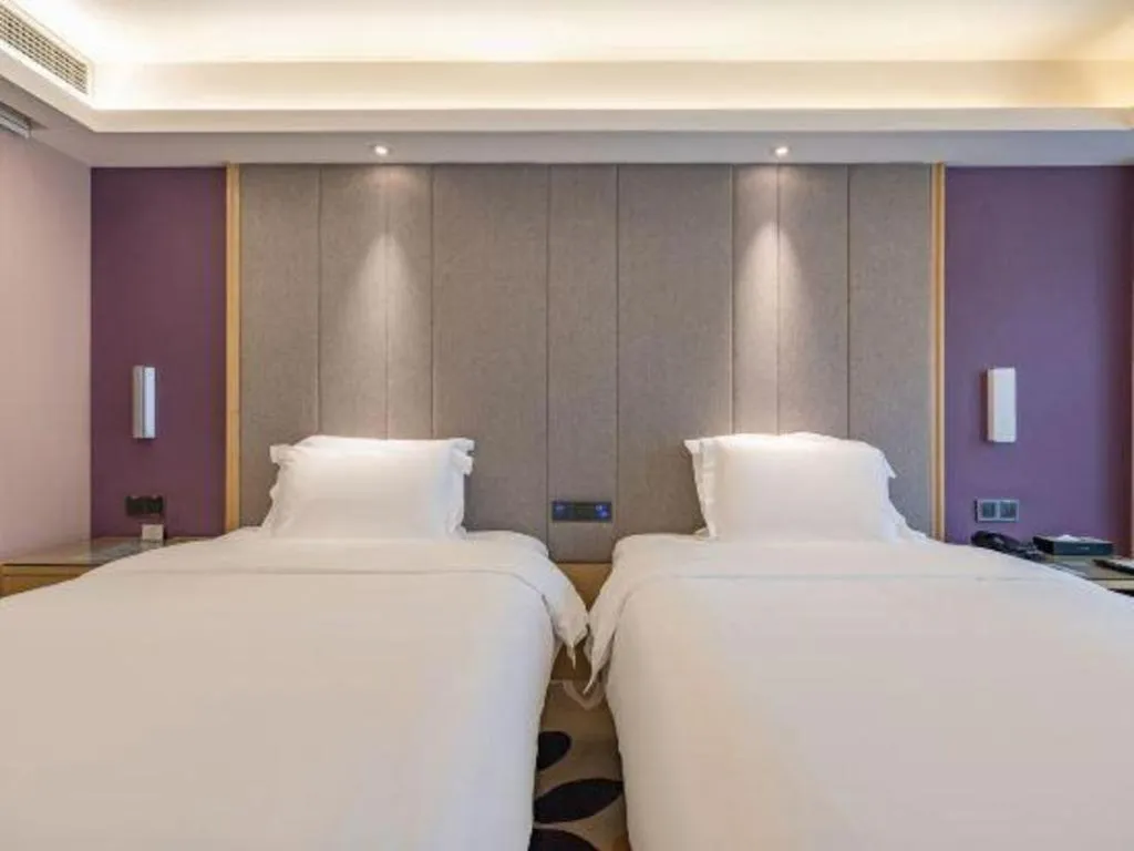 Bed in Lavande Hotel Chongqing Nanping Walking Street Wanda Plaza