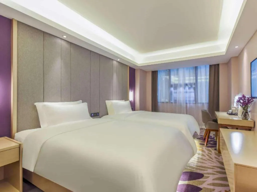 Bed in Lavande Hotel Chongqing Nanping Walking Street Wanda Plaza