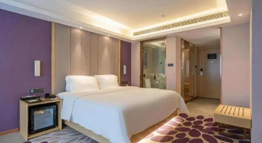 Bed in Lavande Hotel Chongqing Nanping Walking Street Wanda Plaza
