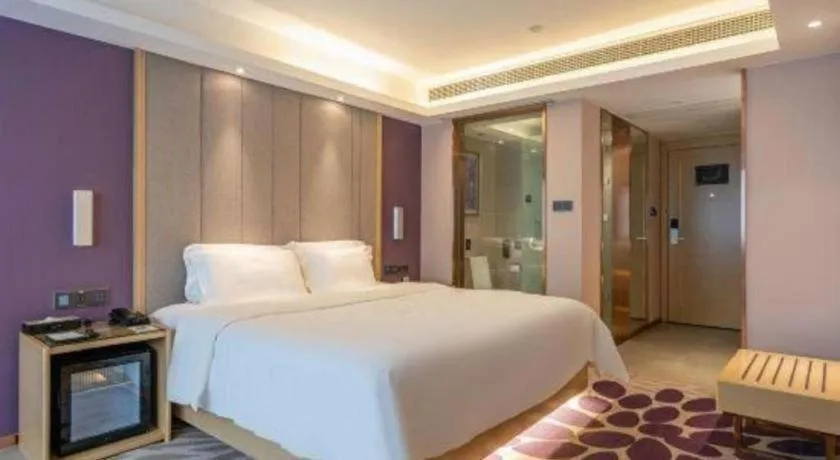 Bed in Lavande Hotel Chongqing Nanping Walking Street Wanda Plaza