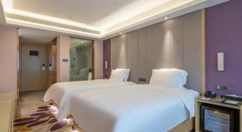 Bed in Lavande Hotel Chongqing Nanping Walking Street Wanda Plaza