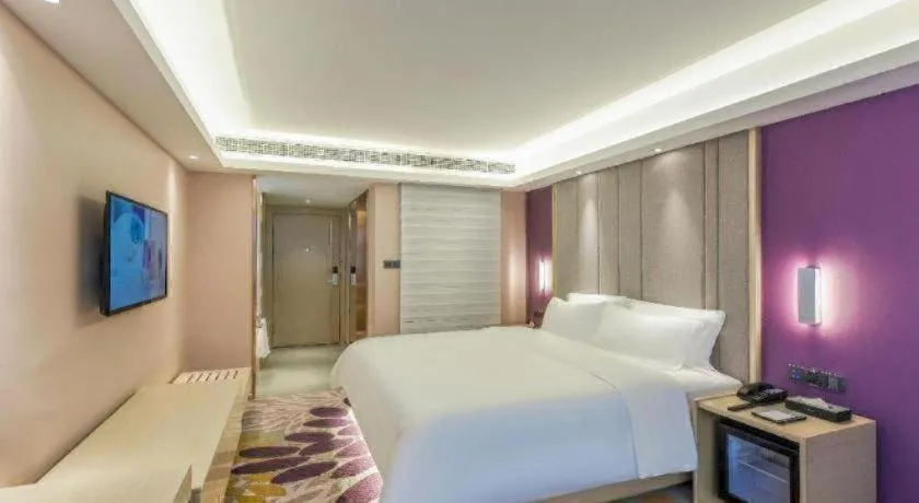 Bed in Lavande Hotel Chongqing Nanping Walking Street Wanda Plaza