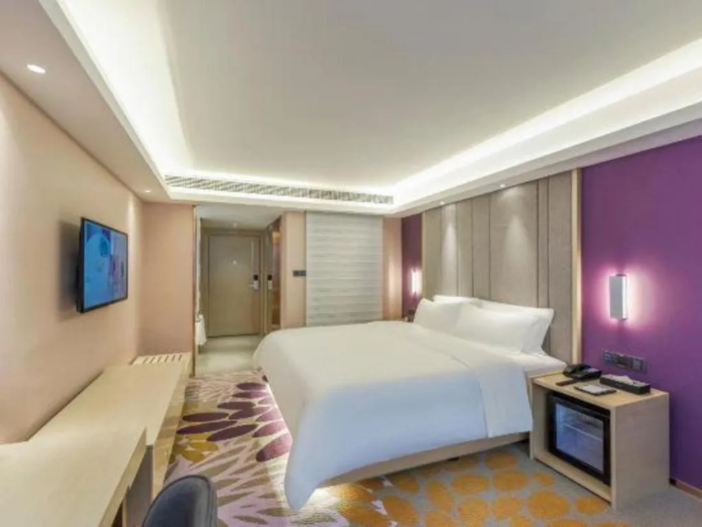 Bed in Lavande Hotel Chongqing Nanping Walking Street Wanda Plaza