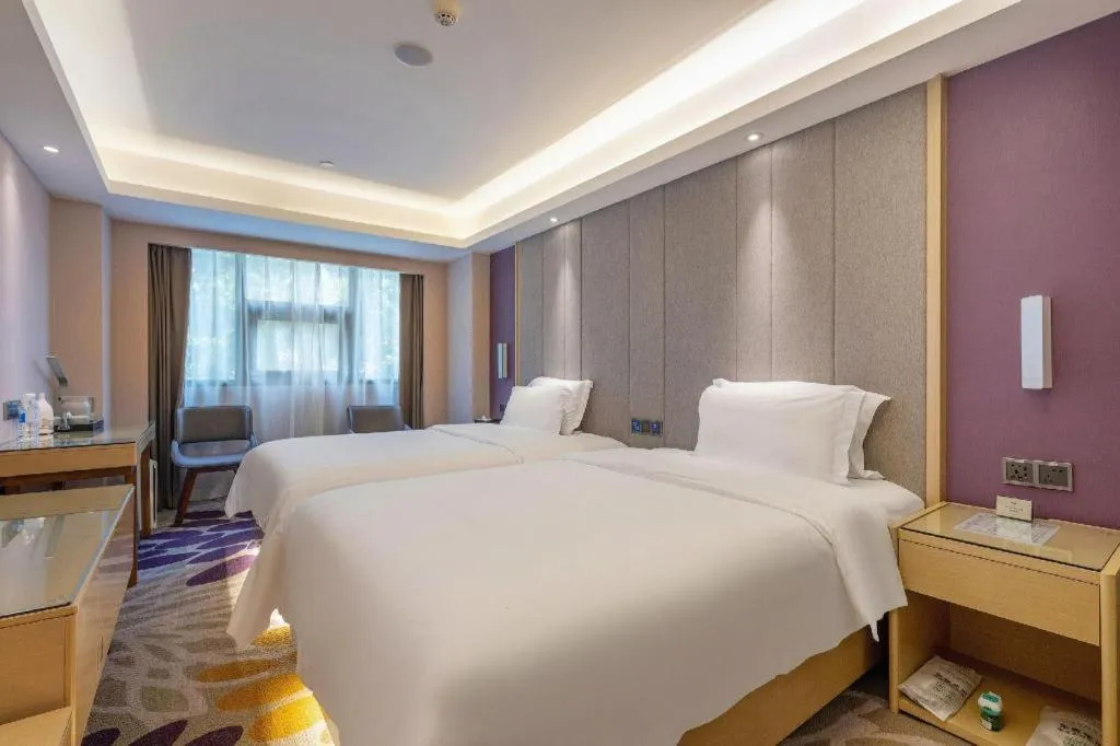 Bed in Lavande Hotel Chongqing Nanping Walking Street Wanda Plaza