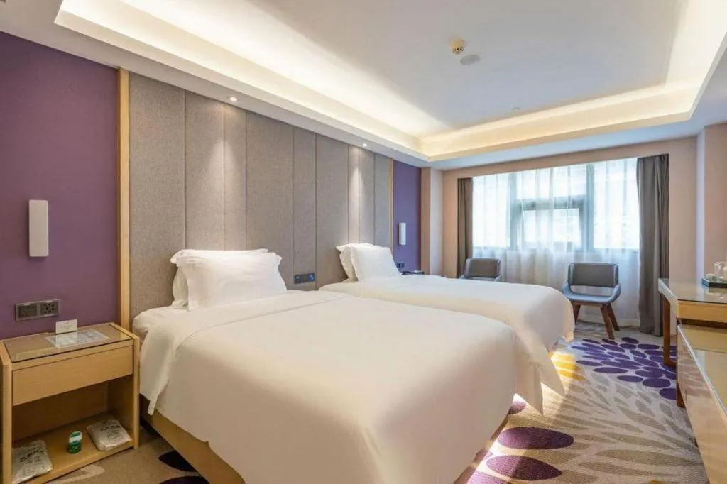 Bed in Lavande Hotel Chongqing Nanping Walking Street Wanda Plaza