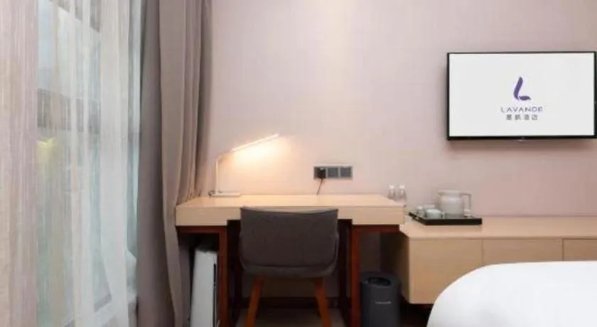 Bed in Lavande Hotel Guangzhou Jiahewanggang Metro Station Konggang Avenue Jinbo Plaza