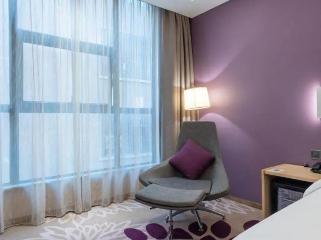 Bed in Lavande Hotel Guangzhou Jiahewanggang Metro Station Konggang Avenue Jinbo Plaza