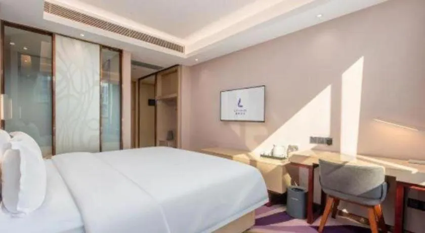 Bed in Lavande Hotel Guangzhou Jiahewanggang Metro Station Konggang Avenue Jinbo Plaza
