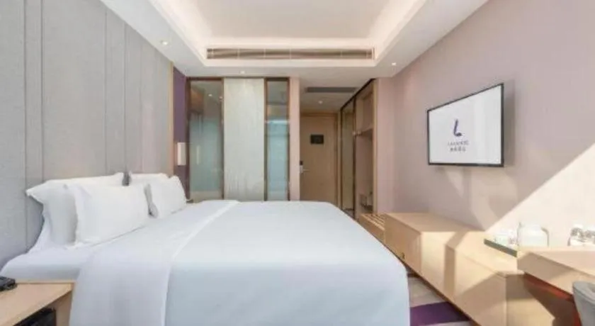 Bed in Lavande Hotel Guangzhou Jiahewanggang Metro Station Konggang Avenue Jinbo Plaza