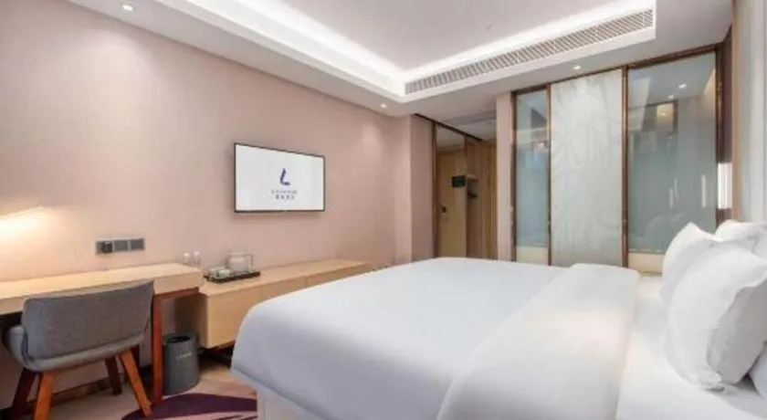 Bed in Lavande Hotel Guangzhou Jiahewanggang Metro Station Konggang Avenue Jinbo Plaza