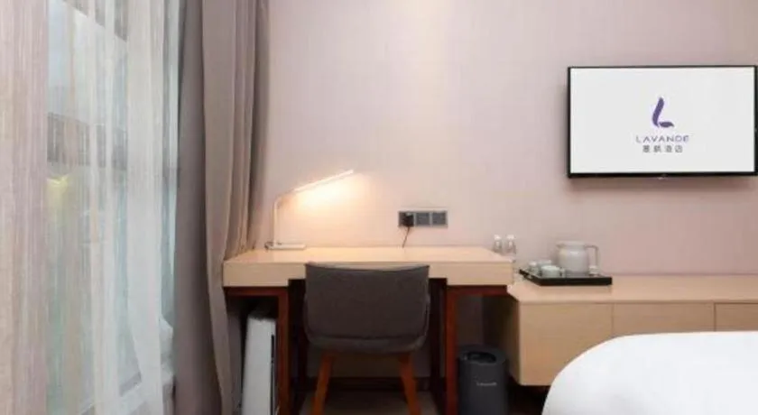 Bed in Lavande Hotel Guangzhou Jiahewanggang Metro Station Konggang Avenue Jinbo Plaza