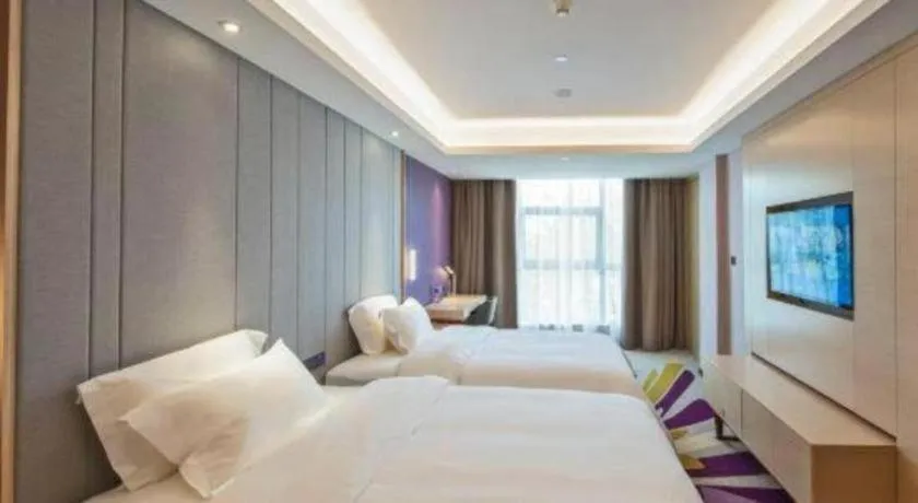 Bed in Lavande Hotel Guangzhou Jiahewanggang Metro Station Konggang Avenue Jinbo Plaza