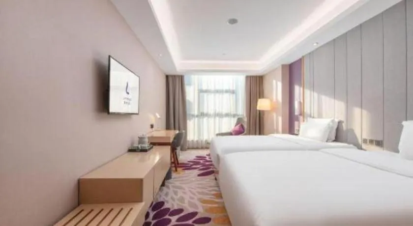 Bed in Lavande Hotel Guangzhou Jiahewanggang Metro Station Konggang Avenue Jinbo Plaza