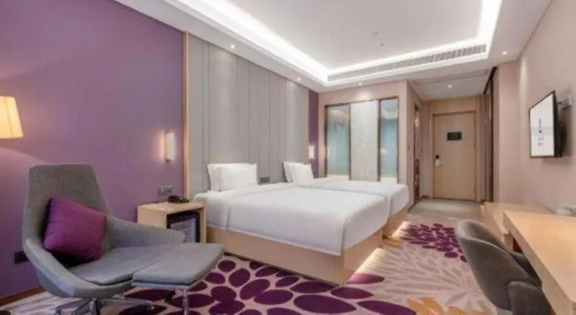 Bed in Lavande Hotel Guangzhou Jiahewanggang Metro Station Konggang Avenue Jinbo Plaza