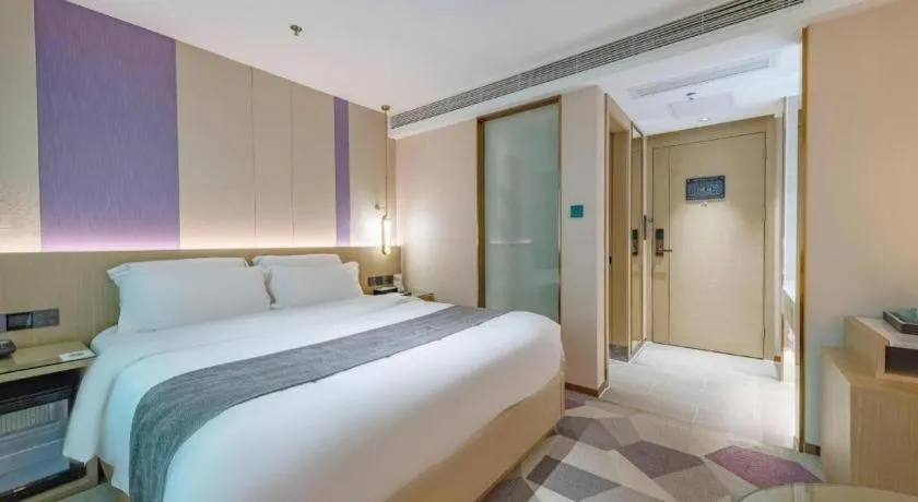 Bed in Lavande Hotel Shenzhen East Gate Wanxiang City Guomao Metro Statipn