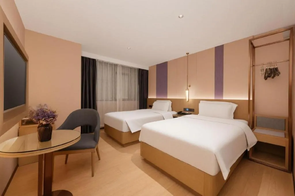 Bed in Lavande Hotel Shenzhen East Gate Wanxiang City Guomao Metro Statipn