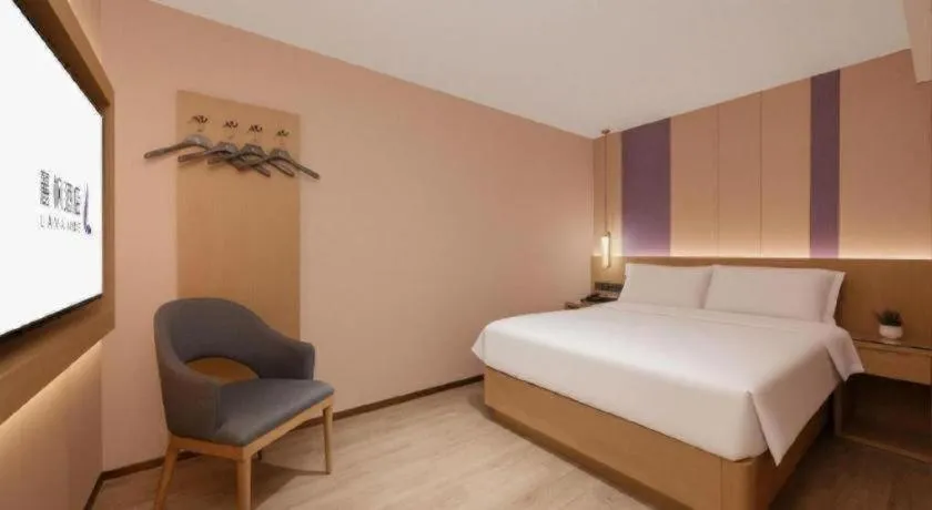 Bed in Lavande Hotel Shenzhen East Gate Wanxiang City Guomao Metro Statipn