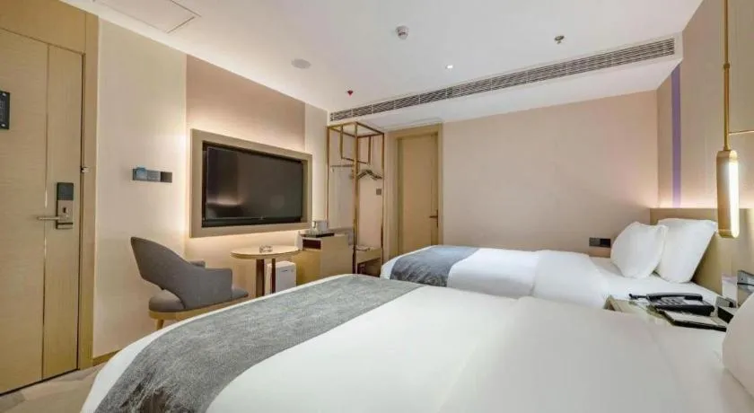 Bed in Lavande Hotel Shenzhen East Gate Wanxiang City Guomao Metro Statipn