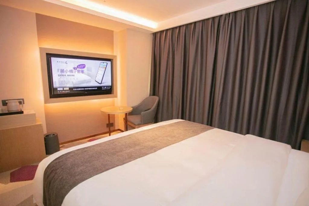 Bed in Lavande Hotel Shenzhen East Gate Wanxiang City Guomao Metro Statipn