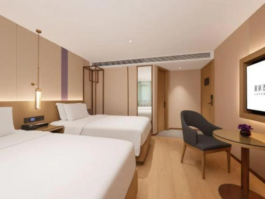 Bed in Lavande Hotel Shenzhen East Gate Wanxiang City Guomao Metro Statipn