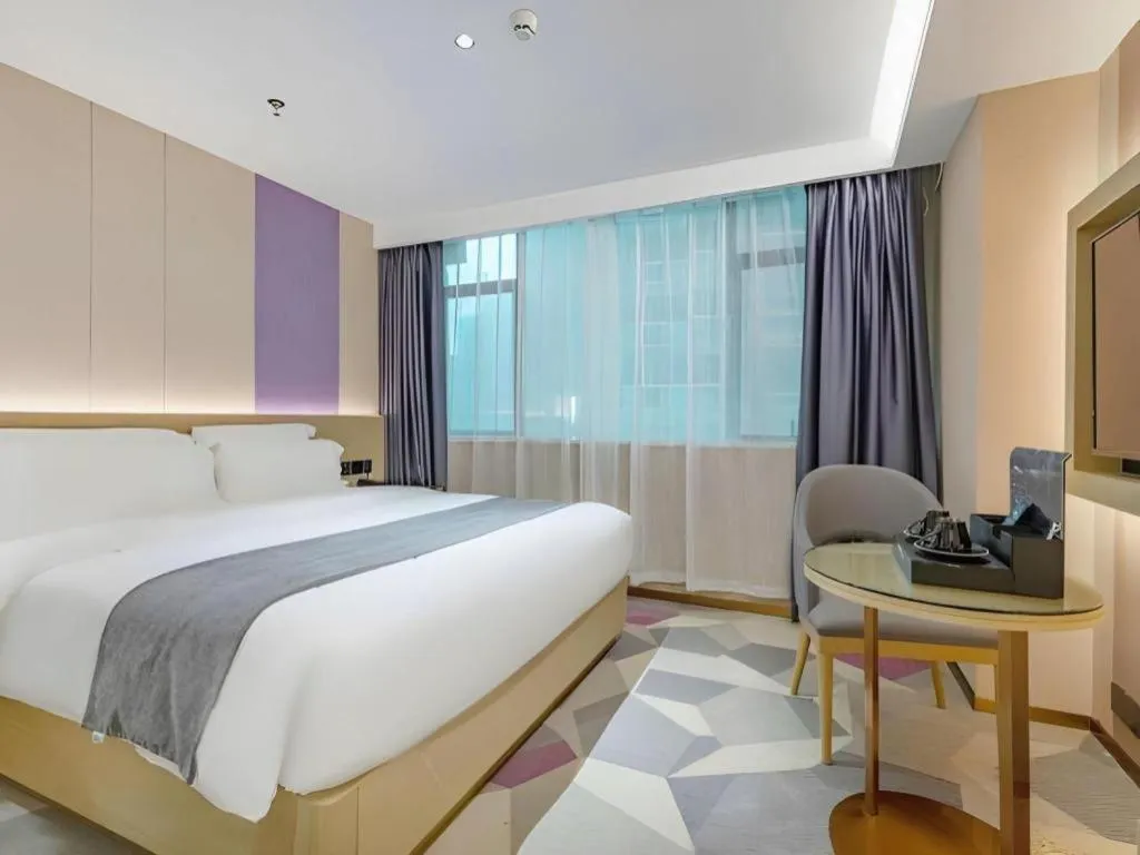 Bed in Lavande Hotel Shenzhen East Gate Wanxiang City Guomao Metro Statipn